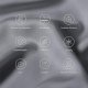Cool Pillowcase Large - 100% Rayon, Sourced from Bamboo Dark Gray Pillowcases 2, Silky Soft Breathable Pillowcases with Envelope Closure, 20x30 inches